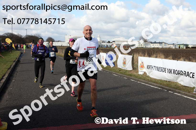 North Tyneside 10k Road Race, Whitley Bay. Photo: David T. Hewitson/Sports for All Pics